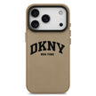 DKNY iPhone 17 Pro Kabartmalı PU Deri MagSafe Uyumlu Kılıf – Fotoğraf 9