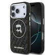 Karl Lagerfeld iPhone 17 Pro IML Baskılı KL Heads Kılıf