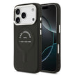 Karl Lagerfeld iPhone 17 Pro Metal Kamera ve Butonlu Paris RSG PU Deri MagSafe Uyumlu Kılıf
