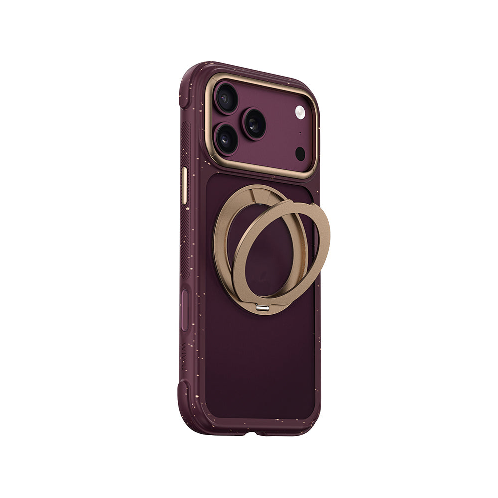 iPhone 17 Pro AA-203 AeroArmor Ultra Airbag 360° Standlı MagSafe Uyumlu Kılıf – Fotoğraf 2