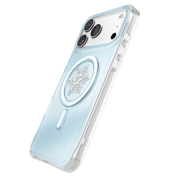 Zore Paris iPhone 17 Pro Mova Kristal Detaylı PC TPU MagSafe Uyumlu Kılıf – Fotoğraf 2