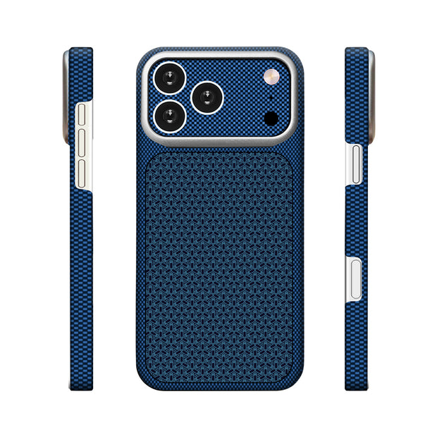 Zore Paris iPhone 17 Pro Nexel Dokulu Sert PC MagSafe Uyumlu Kılıf – Fotoğraf 7