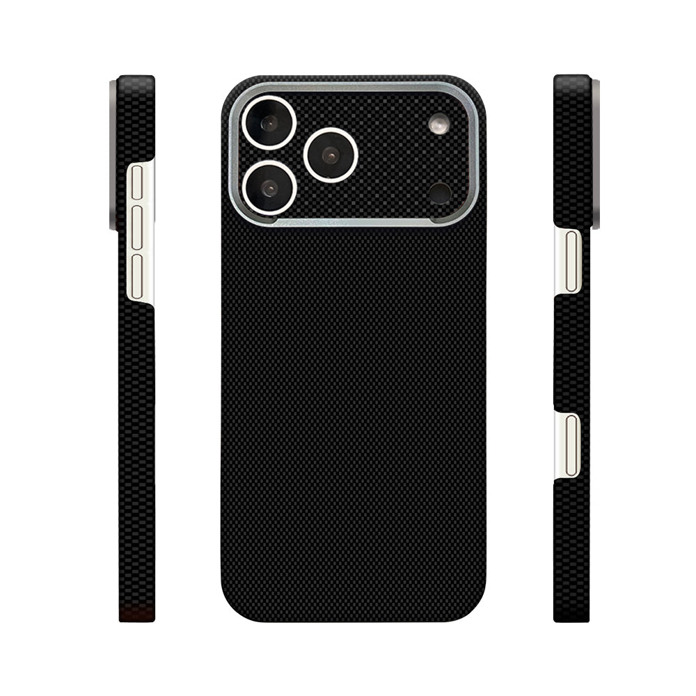 Zore Paris iPhone 17 Pro Zerre 400D Aramid Desenli Sert PC MagSafe Uyumlu Kılıf – Fotoğraf 1