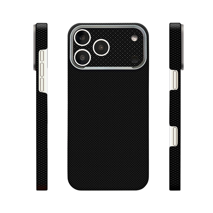 Zore Paris iPhone 17 Pro Zerre 400D Aramid Desenli Sert PC MagSafe Uyumlu Kılıf – Fotoğraf 1