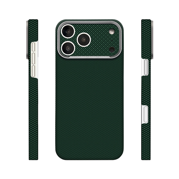 Zore Paris iPhone 17 Pro Zerre 400D Aramid Desenli Sert PC MagSafe Uyumlu Kılıf – Fotoğraf 8