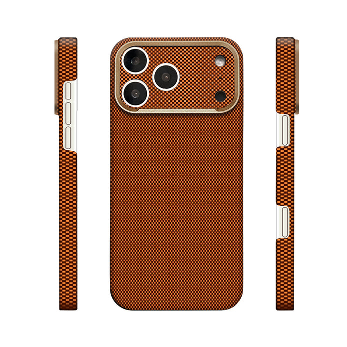 Zore Paris iPhone 17 Pro Zerre 400D Aramid Desenli Sert PC MagSafe Uyumlu Kılıf – Fotoğraf 10