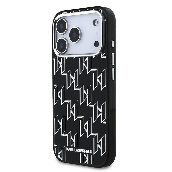 Karl Lagerfeld iPhone 17 Pro IML Baskılı Monogram MagSafe Uyumlu Kılıf