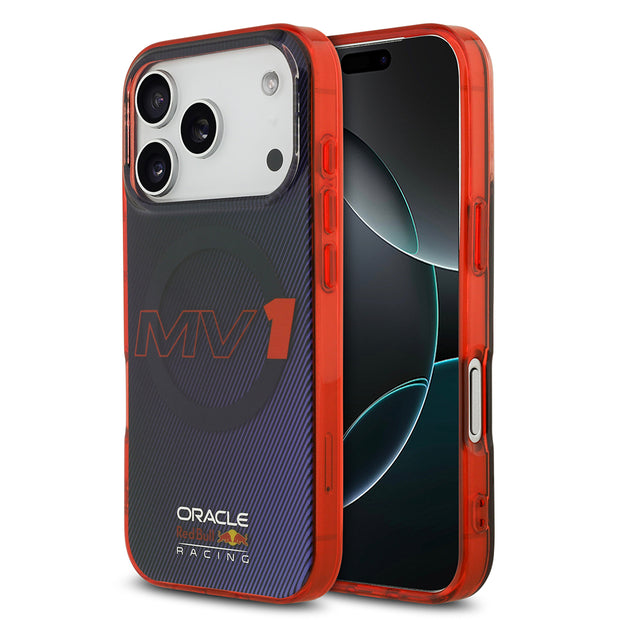 Red Bull Racing iPhone 17 Pro MV Çizgili Çift Katmanlı Sert PC MagSafe Uyumlu Kılıf – Fotoğraf 1