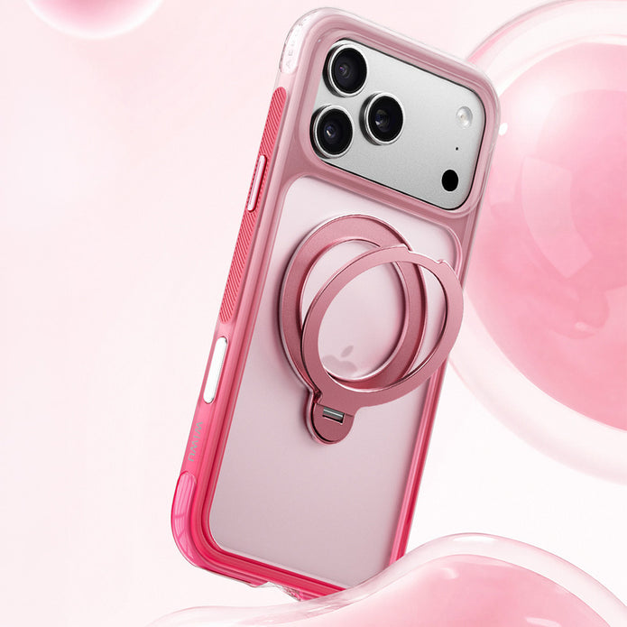 iPhone 17 Pro AeroShield Aurora MagSafe Uyumlu Standlı Kılıf – Fotoğraf 8
