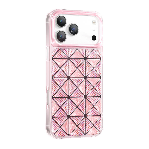Zore Paris iPhone 17 Pro Max Kairo 3D Buz Blok TPU Kılıf – Fotoğraf 18