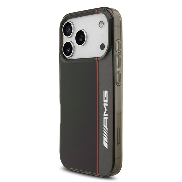 AMG iPhone 17 Pro Max Uyumlu IML Baskı Logolu Çift Katmanlı Bow Lines MagSafe Uyumlu Kılıf – Fotoğraf 2