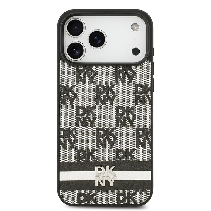 DKNY iPhone 17 Pro Max 3D Metal Logolu MagSafe Uyumlu Kılıf – Fotoğraf 3