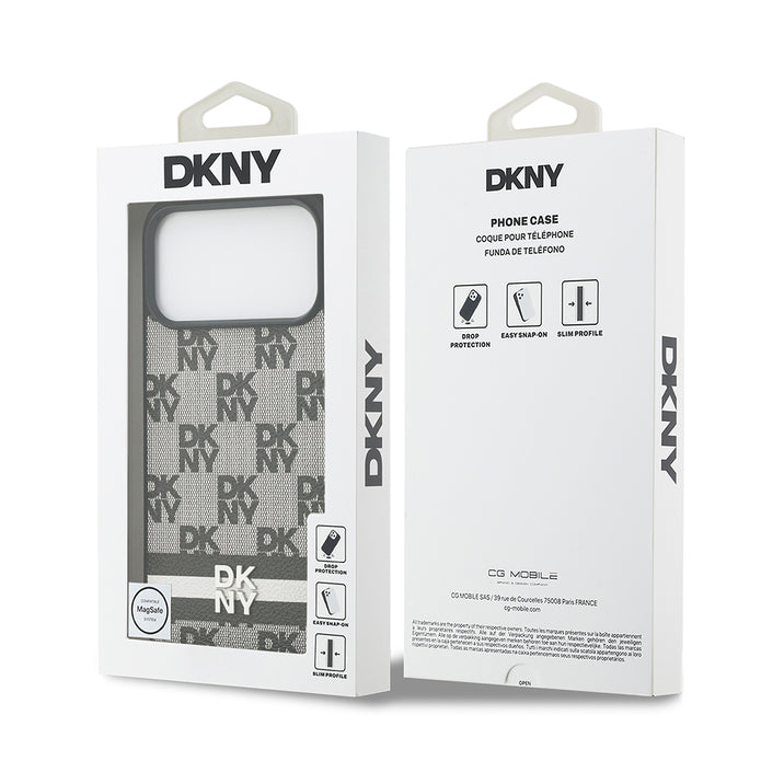 DKNY iPhone 17 Pro Max 3D Metal Logolu MagSafe Uyumlu Kılıf – Fotoğraf 6