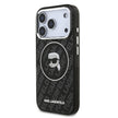 Karl Lagerfeld iPhone 17 Pro Max IML Baskılı KL Heads Kılıf