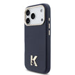 Karl Lagerfeld iPhone 17 Pro Max KHEAD Logolu Gold Kamera Çerçeveli MagSafe Uyumlu Kılıf