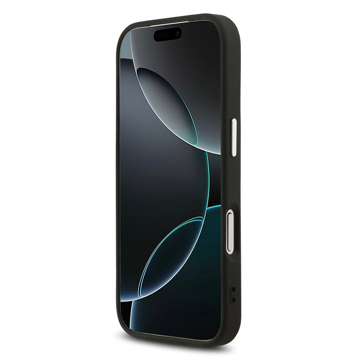 Karl Lagerfeld iPhone 17 Pro Max Metal Kamera ve Butonlu Choupette PU Deri MagSafe Uyumlu Kılıf
