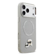 Karl Lagerfeld iPhone 17 Pro Max Metal Detaylı K&C PU Deri MagSafe Uyumlu Kılıf
