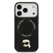 Karl Lagerfeld iPhone 17 Pro Max PU Deri Metal Detaylı MagSafe Uyumlu Kılıf