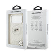 Karl Lagerfeld iPhone 17 Pro Max Parlayan Simli Karl & Choupette Heads Kılıf