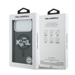 Karl Lagerfeld iPhone 17 Pro Max Parlayan Simli Karl & Choupette Sketch Logo Kılıf