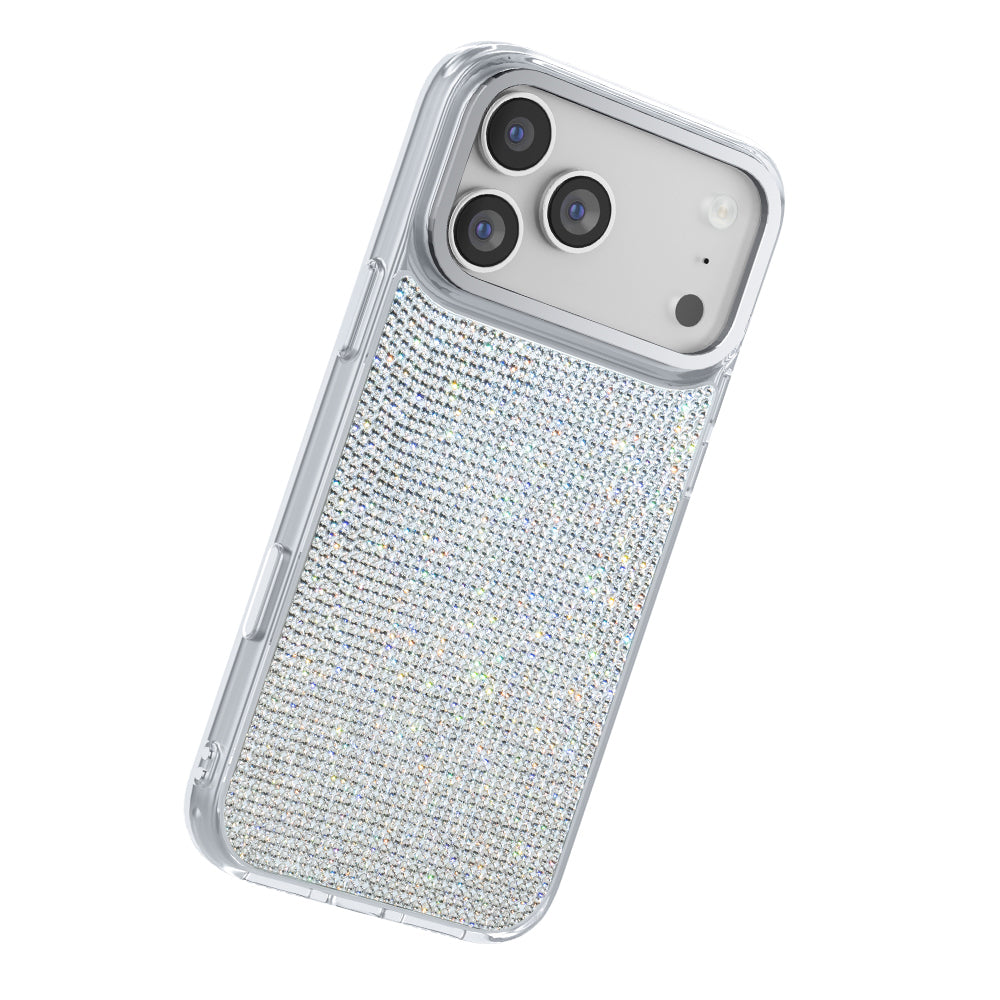 Zore Paris iPhone 17 Pro Max Riva El İşlemeli Swarovski Taşlı PC TPU MagSafe Uyumlu Kılıf – Fotoğraf 3