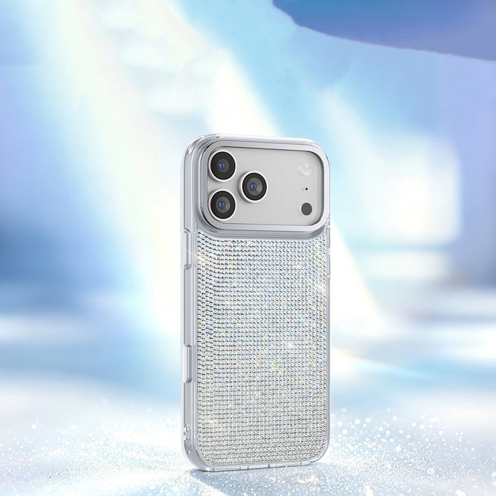 Zore Paris iPhone 17 Pro Max Riva El İşlemeli Swarovski Taşlı PC TPU MagSafe Uyumlu Kılıf – Fotoğraf 4