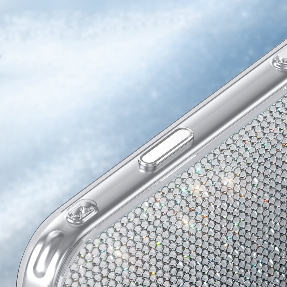Zore Paris iPhone 17 Pro Max Riva El İşlemeli Swarovski Taşlı PC TPU MagSafe Uyumlu Kılıf – Fotoğraf 6