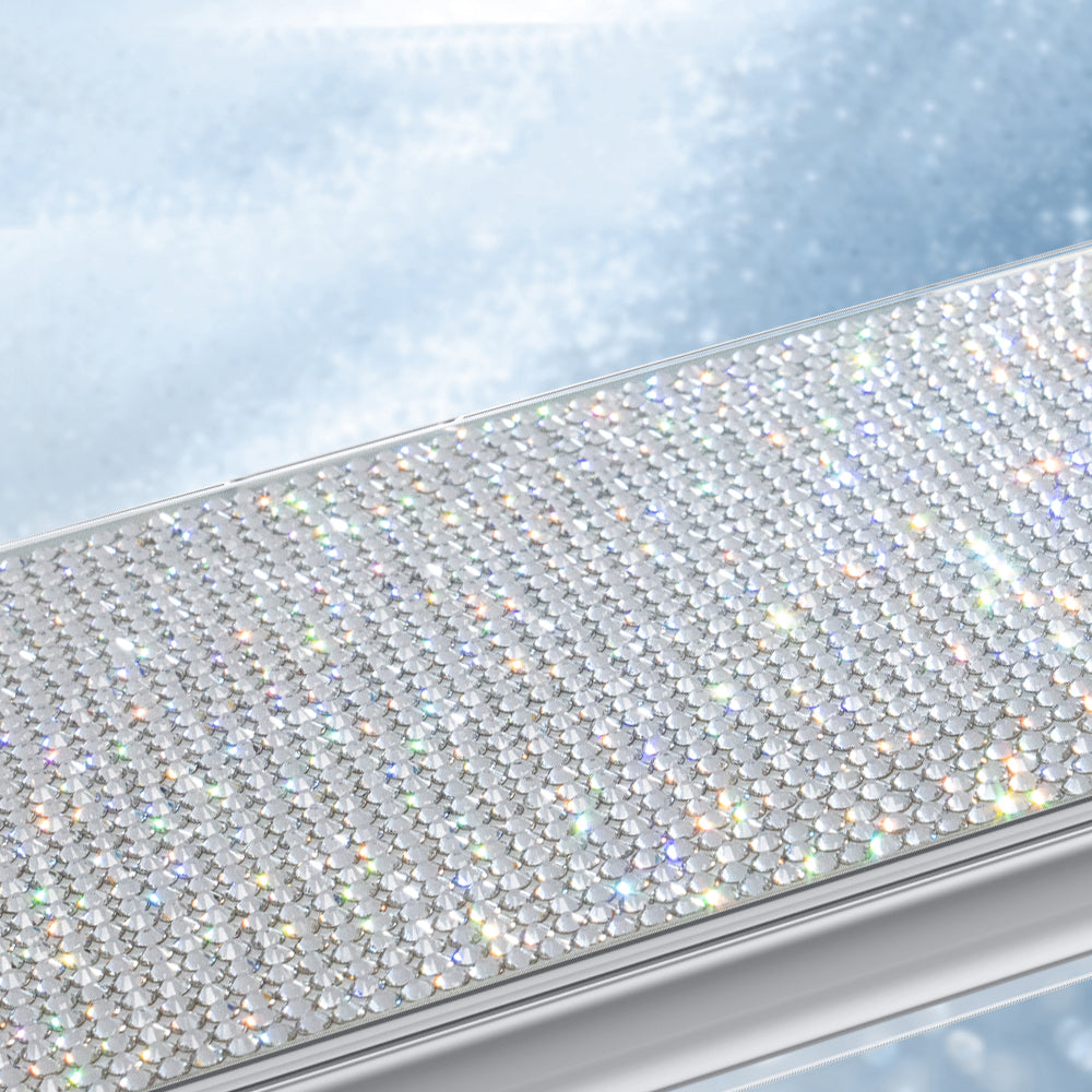 Zore Paris iPhone 17 Pro Max Riva El İşlemeli Swarovski Taşlı PC TPU MagSafe Uyumlu Kılıf – Fotoğraf 7