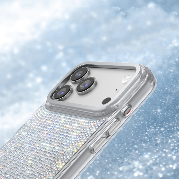 Zore Paris iPhone 17 Pro Max Riva El İşlemeli Swarovski Taşlı PC TPU MagSafe Uyumlu Kılıf – Fotoğraf 9