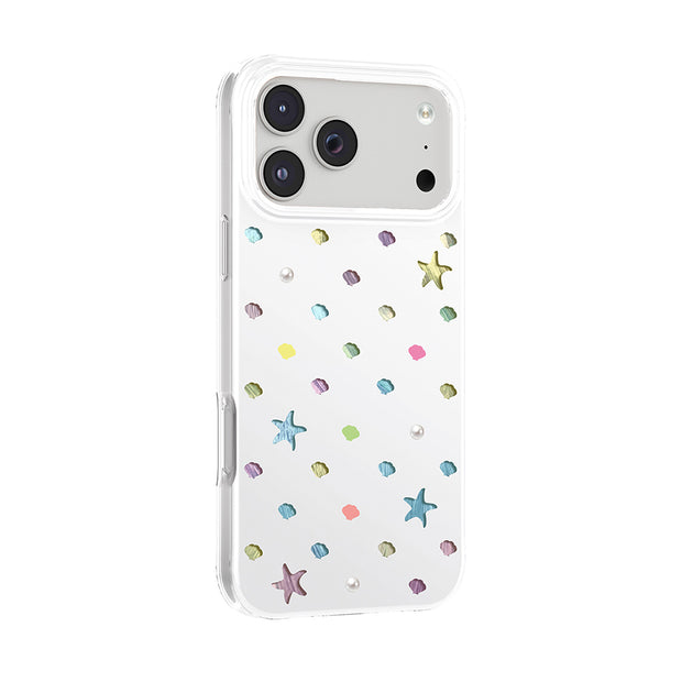 Zore Paris iPhone 17 Pro Max Axen Kristal Detaylı PC TPU MagSafe Uyumlu Kılıf