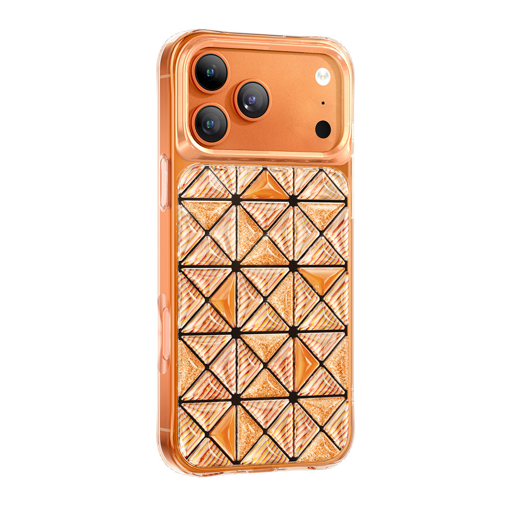 Zore Paris iPhone 18 Pro Kairo 3D Buz Blok TPU Kılıf – Fotoğraf 10
