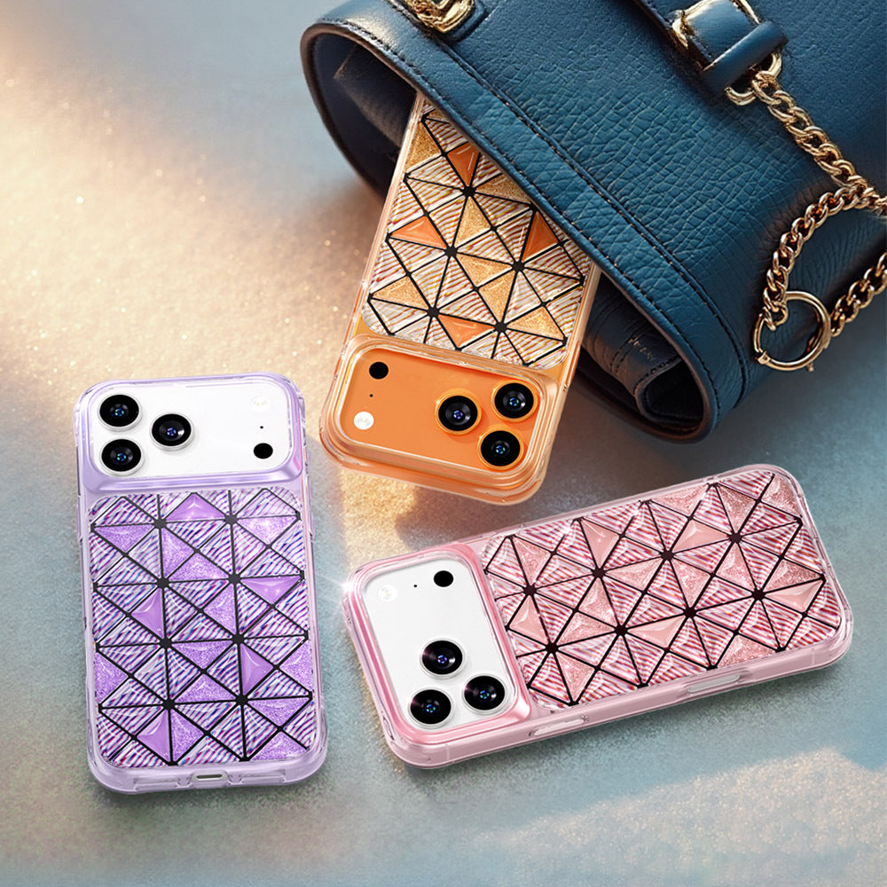 Zore Paris iPhone 18 Pro Kairo 3D Buz Blok TPU Kılıf – Fotoğraf 19