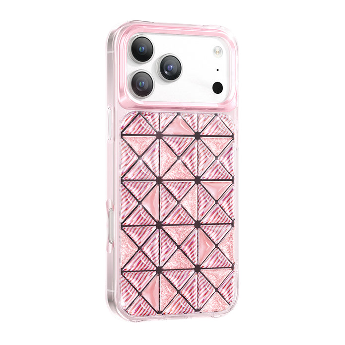 Zore Paris iPhone 18 Pro Kairo 3D Buz Blok TPU Kılıf – Fotoğraf 20
