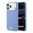 Lacoste iPhone 18 Pro Yarı Pike PVC Timsah Dokuma Logolu MagSafe Uyumlu Kılıf – Fotoğraf 1