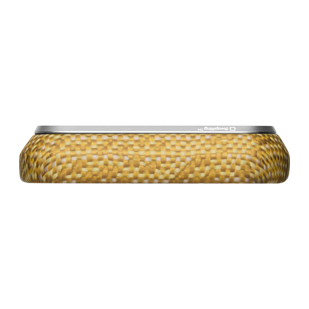 Pitaka iPhone 18 Pro Wind Over Wheat Aramid Fiber Karbon Dokulu MagSafe Uyumlu Kılıf