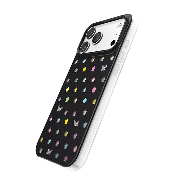 Zore Paris iPhone 18 Pro Axen Kristal Detaylı PC TPU MagSafe Uyumlu Kılıf – Fotoğraf 2
