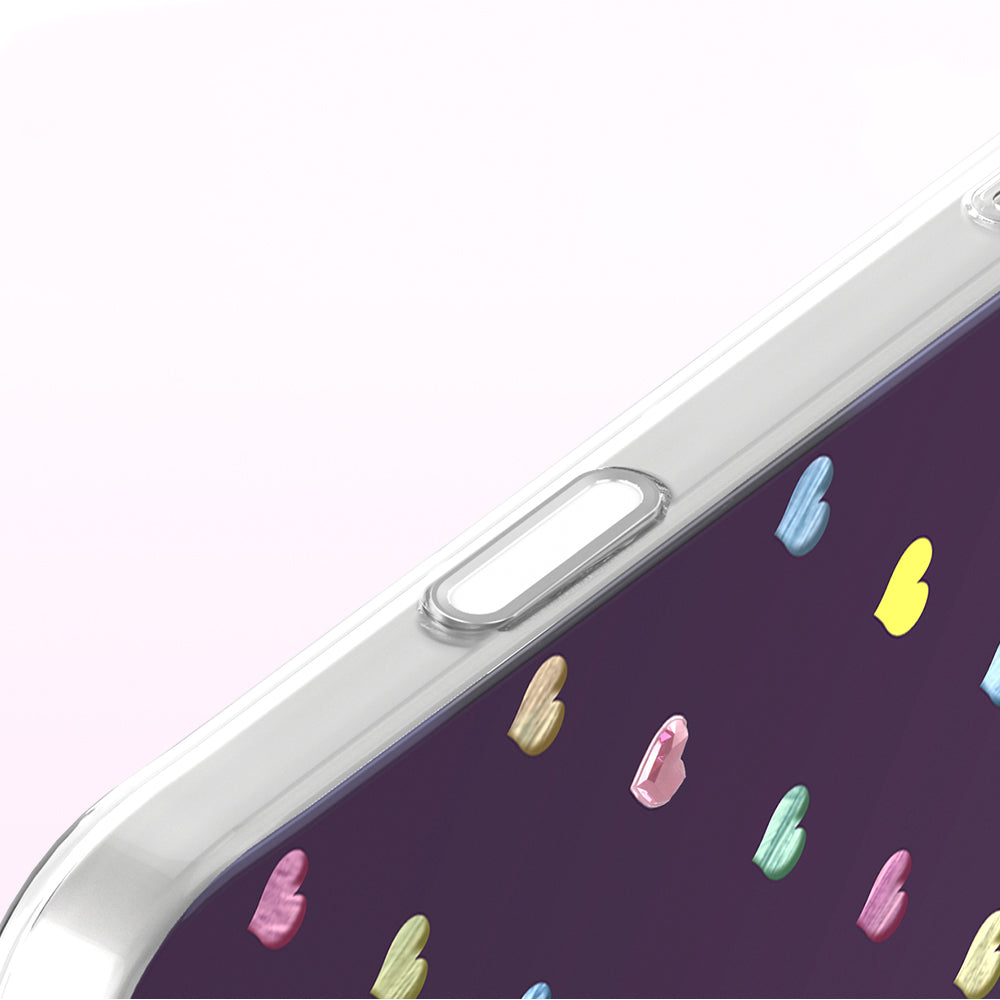 Zore Paris iPhone 18 Pro Axen Kristal Detaylı PC TPU MagSafe Uyumlu Kılıf
