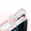 Zore Paris iPhone 18 Pro Elvo Kalp Motifli Taş Detaylı PC TPU MagSafe Uyumlu Kılıf – Fotoğraf 18