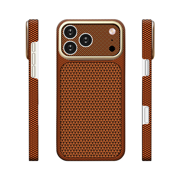 Zore Paris iPhone 18 Pro Nexel Dokulu Sert PC MagSafe Uyumlu Kılıf – Fotoğraf 9