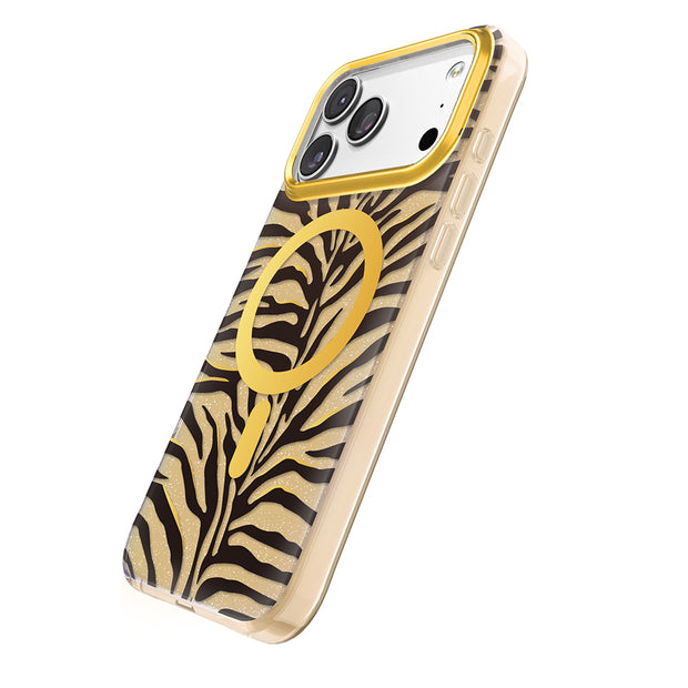 Zore Paris iPhone 18 Pro Veyro Simli Çizgili TPU MagSafe Uyumlu Kılıf – Fotoğraf 2