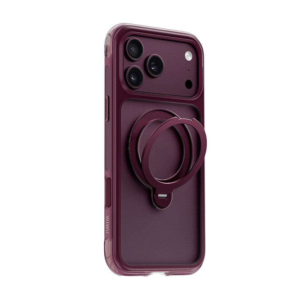 iPhone 18 Pro AS-203 AeroShield Ultra Airbag 360° Standlı MagSafe Uyumlu Kılıf – Fotoğraf 8