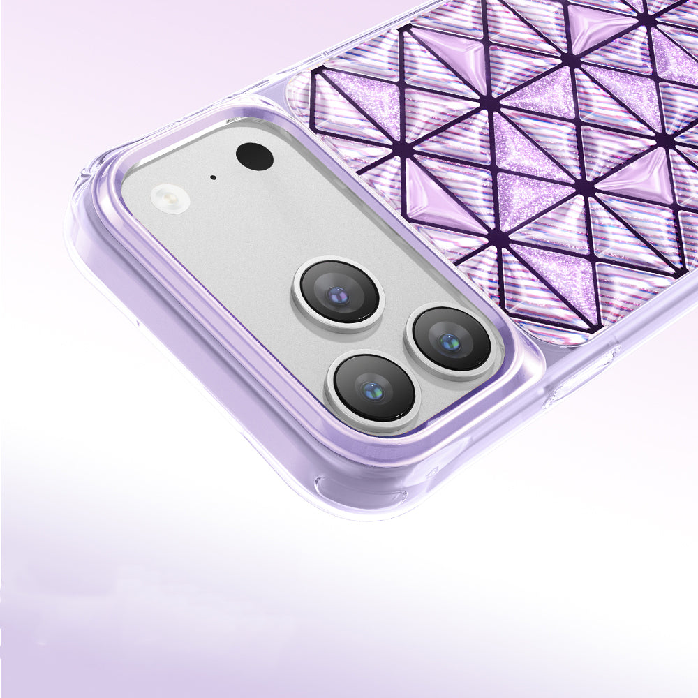 Zore Paris iPhone 18 Pro Max Kairo 3D Buz Blok TPU Kılıf – Fotoğraf 7