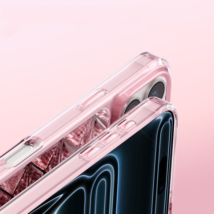Zore Paris iPhone 18 Pro Max Kairo 3D Buz Blok TPU Kılıf