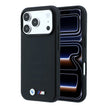 BMW iPhone 18 Pro Max Delikli PU Metal M Logolu MagSafe Uyumlu Kılıf