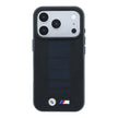 BMW iPhone 18 Pro Max Delikli PU Metal M Logolu MagSafe Uyumlu Kılıf