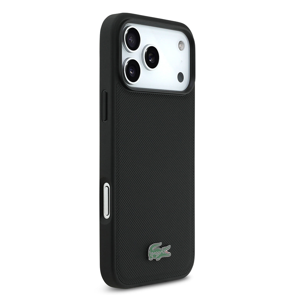 Lacoste iPhone 18 Pro Max PU Pike Metal Logolu MagSafe Uyumlu Kılıf – Fotoğraf 10