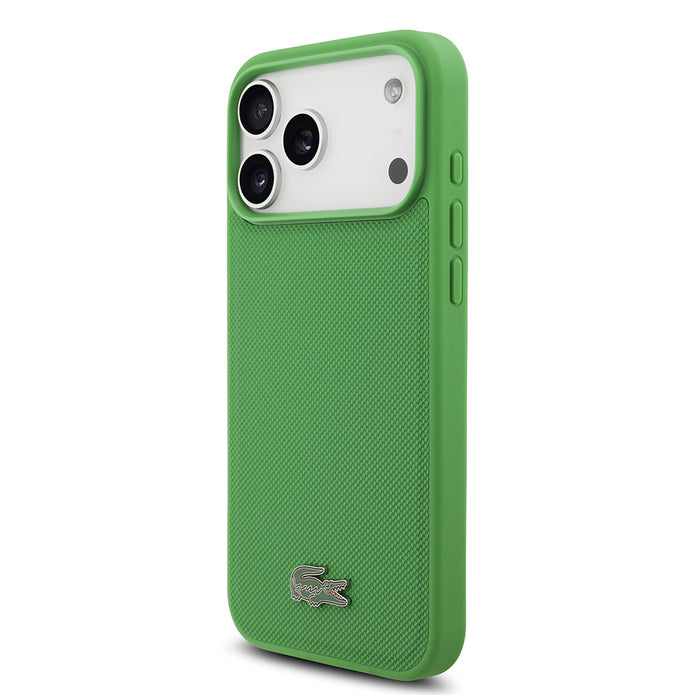 Lacoste iPhone 18 Pro Max PU Pike Metal Logolu MagSafe Uyumlu Kılıf – Fotoğraf 14