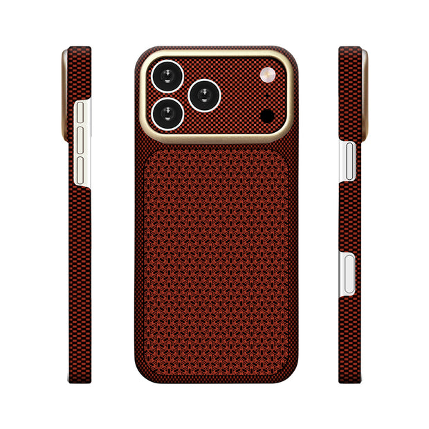 Zore Paris iPhone 18 Pro Max Nexel Dokulu Sert PC MagSafe Uyumlu Kılıf