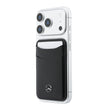 Mercedes Benz iPhone 18 Pro Max PU Deri 3D Metal Logolu Kartlıklı MagSafe Uyumlu Kılıf