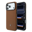 Mercedes Benz iPhone 18 Pro Max PU Deri 3D Metal Logolu Kartlıklı MagSafe Uyumlu Kılıf
